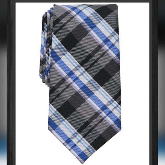 Club Room Classic Westlund Plaid Tie - Picture 1 of 8